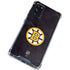 NHL Boston Bruins Distressed Galaxy S20 FE Clear Case